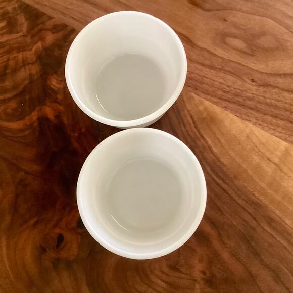 Vintage Glasbake Custard Bowls - Picture 2 of 4